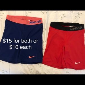 Nike compression shorts
